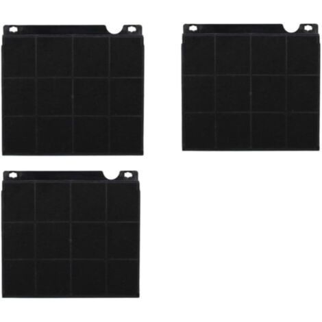 Lot de trois filtres à charbon type 15 d'origine 230X210X30 mm 9029800456