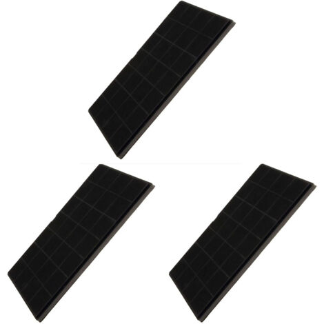Lot de trois filtres charbon FCHAR 350 x 191 x9mm