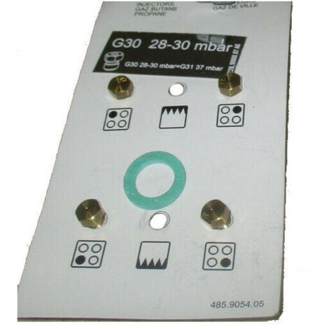 Lot d'injecteurs gaz butane G30-30 ( LPG ) pour cuisiniere Beko - 4431900187