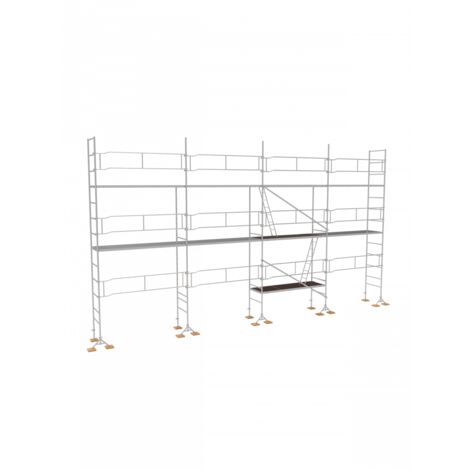Lot échafaudage de maçon M49 Master 91 m² Tubesca Comabi