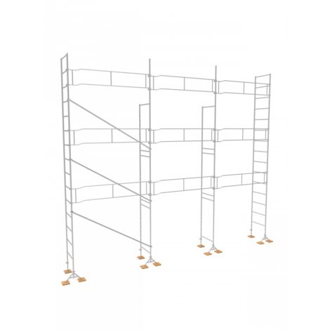 Lot échafaudage de maçon M49 Medium Plus 80 m² Tubesca Comabi