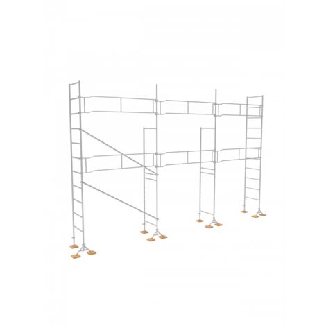 Lot échafaudage de maçon M49 Primo Plus 60 m² Tubesca Comabi
