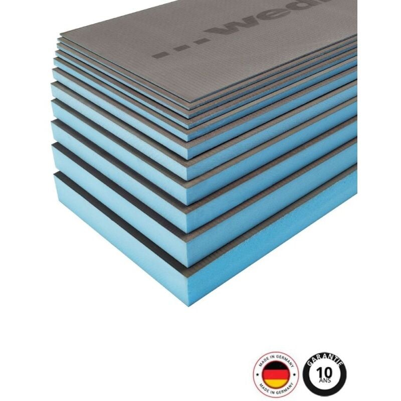 Pack 3 panneaux de construction WEDI 250 x 60 x 2 cm