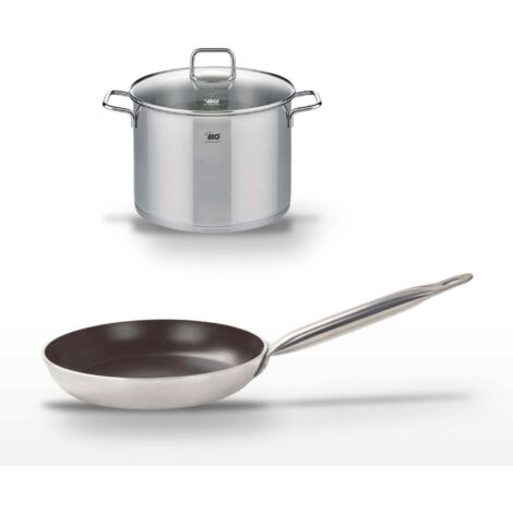 Lot Poêle 32 cm Elo Bistro Line & Faitout 26 cm Elo avec couvercle