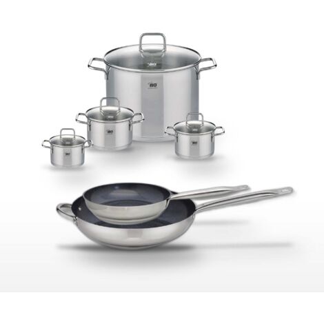 Lot Poêles 24/32cm et Faitouts 12/14/16/26cm Elo Profi Therm Platinum
