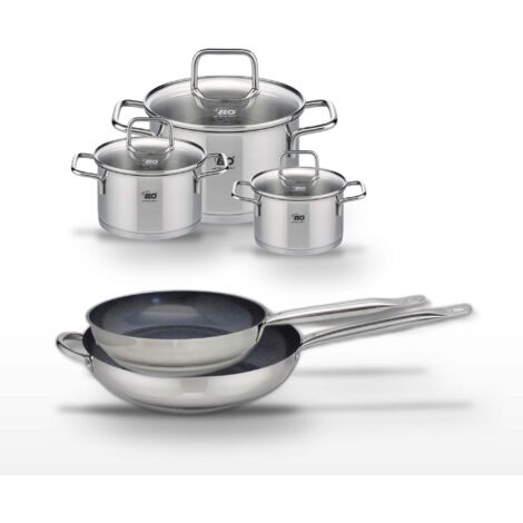 Lot Poêles 28/32cm et Faitouts 12/14/20cm Elo Profi Therm Platinum