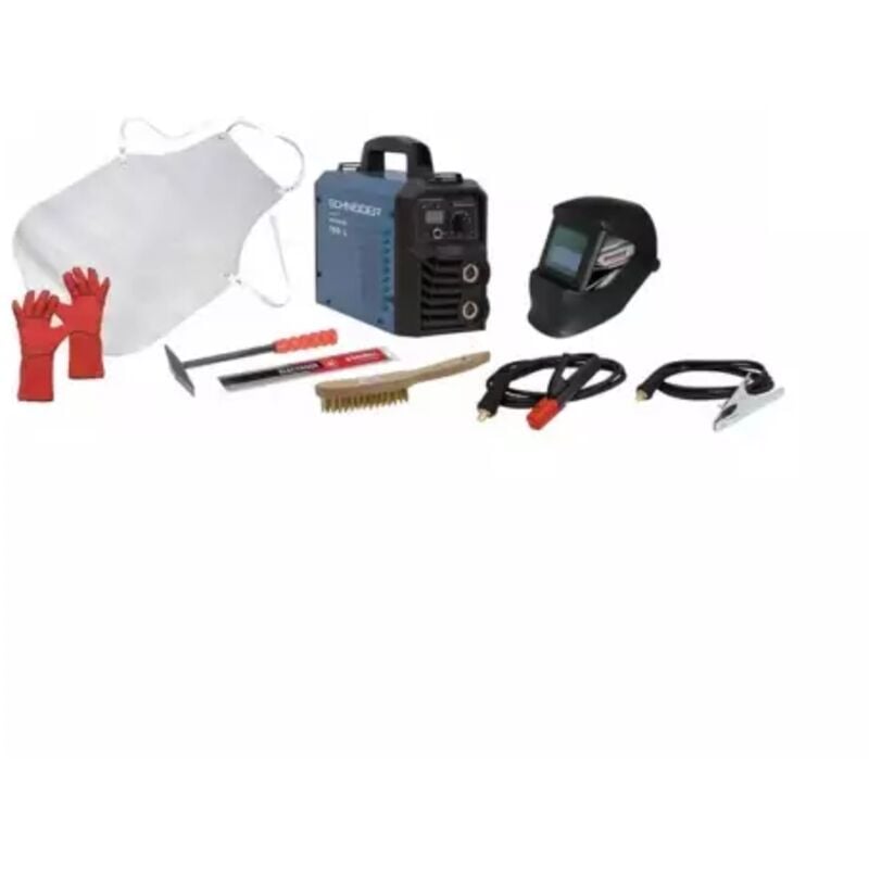 Lot poste à souder inverter mma arc Fusion 160L + accessoires