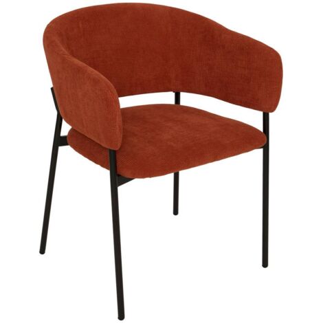 Lot Sessel Solea bernsteinfarben L59xp55xH78,5cm - Atmosphera créateur d'intérieur