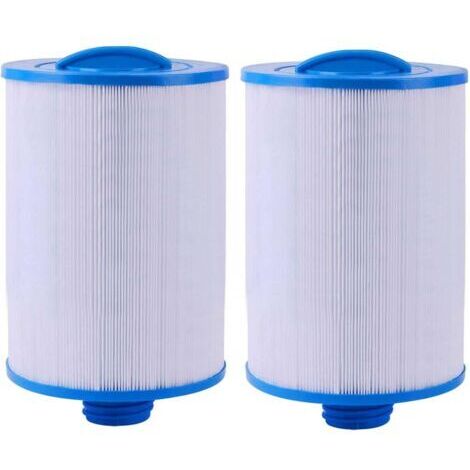 Lot von 2 Filterkartuschen für Spa – Durchmesser 150 mm – Höhe 241 mm – kompatibel mit Pleatco PWW50P3, Unicel 6CH-940, Filbur FC-0359