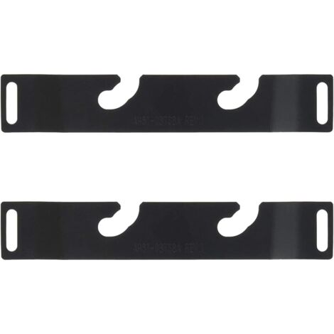 Lot von 2 unterstützt Muraux-kompatiblen Geräten mit Samsung Ah61-03768A Ah61-02952A Hw-E450 Hw-D351 Ah61-03768A Ah61-02952A Metallzubehör für Hw-E450 (Schwarz)