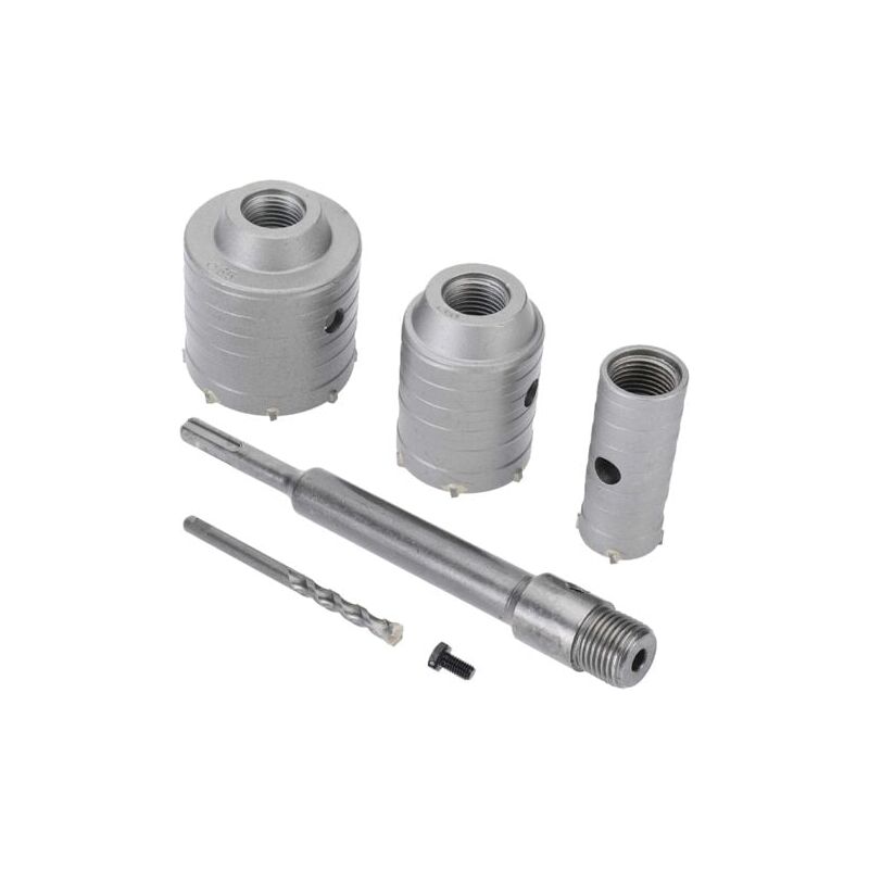 Image of Sds Plus Lochsägenbohrer für Beton, Zement, Stein, Wand – 65 mm, 50 mm, 30 mm - Aiperq