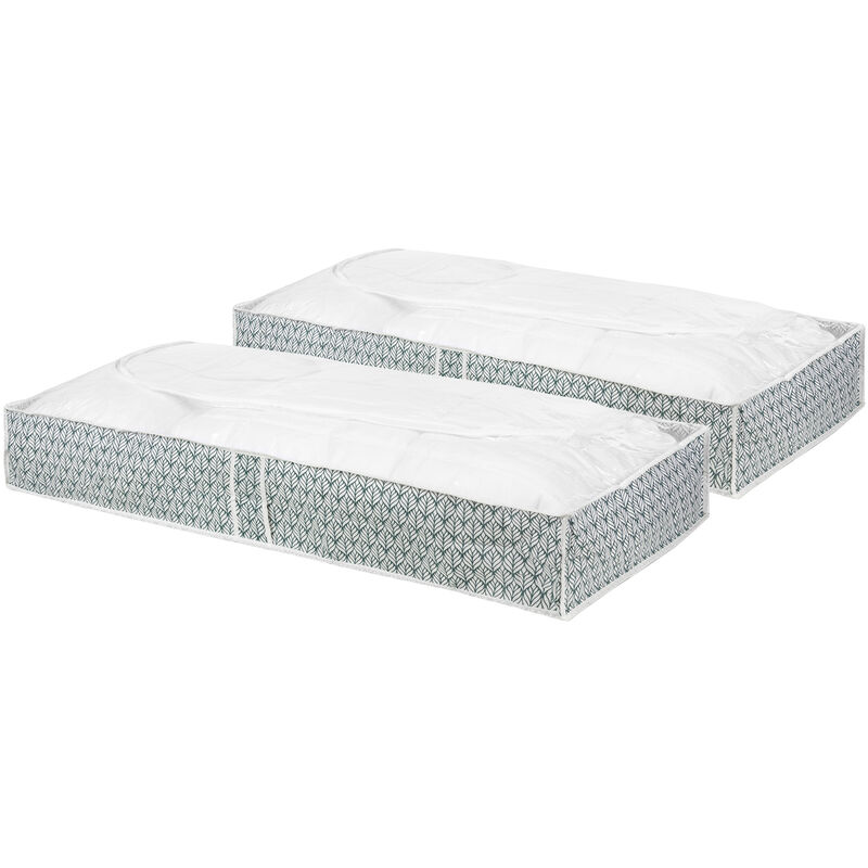 

Lote 2 x Bolsa de almacenaje bajo cama - Azul