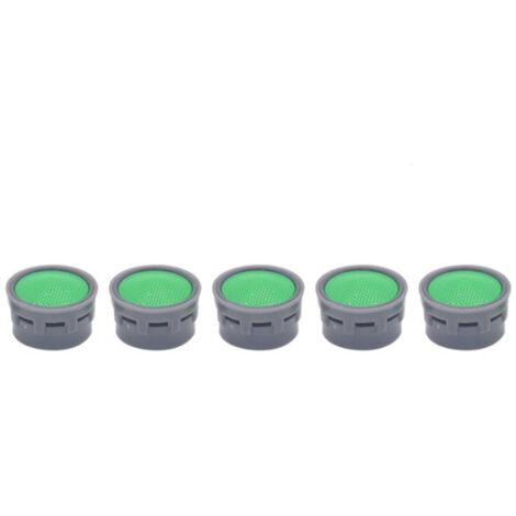 Lote de 10 aireadores de agua cerámica para robinets de salle de bain, mousseur intégré, matériau plastic, 10 piezas