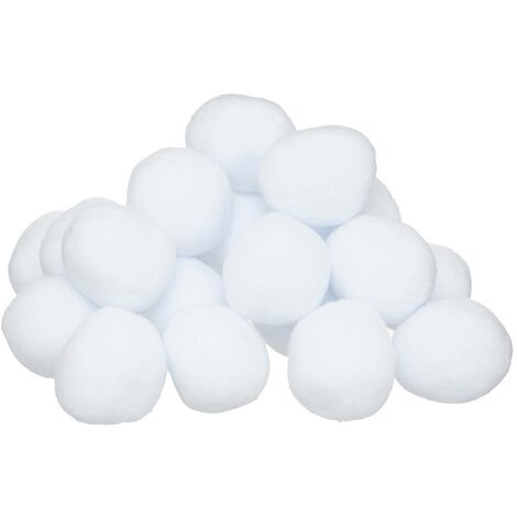 Lote de 15 bolas de nieve D.75 mm - Feeric lights & christmas