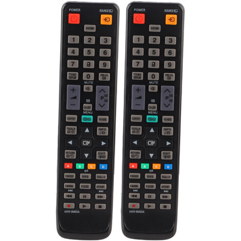 Lote de 2 mandos universales Samsung AA59-00465A para televisor