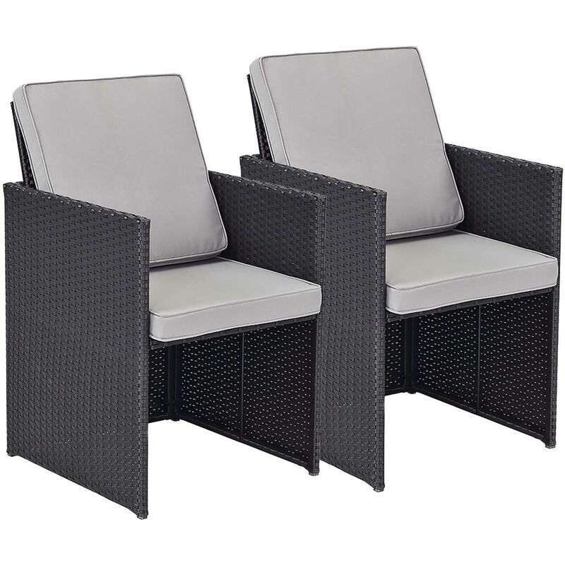 

Lote de 2 sillones Chicago -Atlanta -Nero