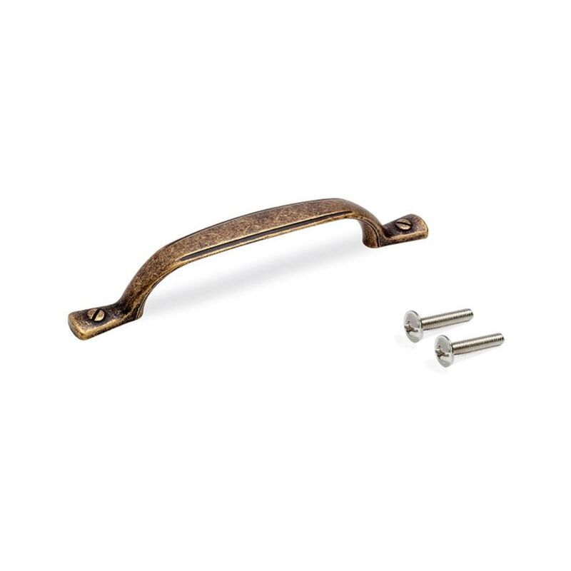 

Tiradores para mueble, intereje 96 mm, Zamak, Bronce