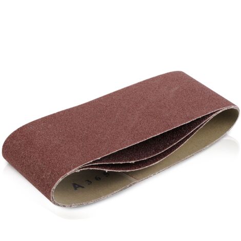 Lote de 3 bandas abrasivas 50 x 686 mm grano 60