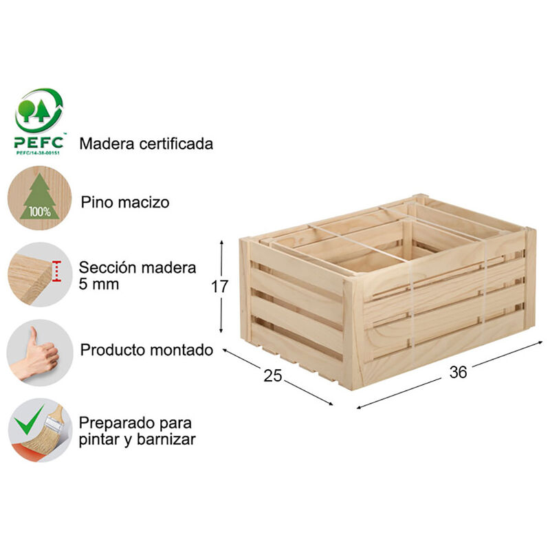 

Lote de 3 cajas de lamas pino macizo - Astigarraga