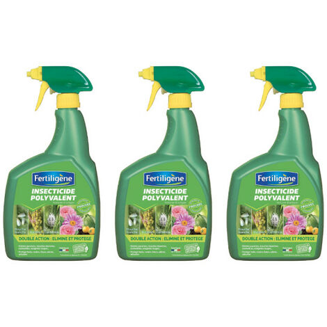 Lote de 3 insecticidas polivalentes FERTILIGEN - 800ml