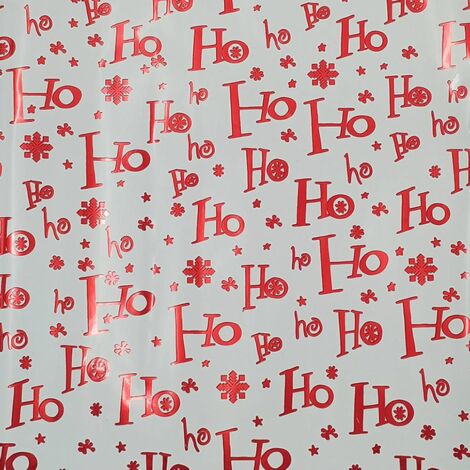 Lote de 3 rollos de papel de regalo metálico impreso 200x70cm - Feeric lights & christmas