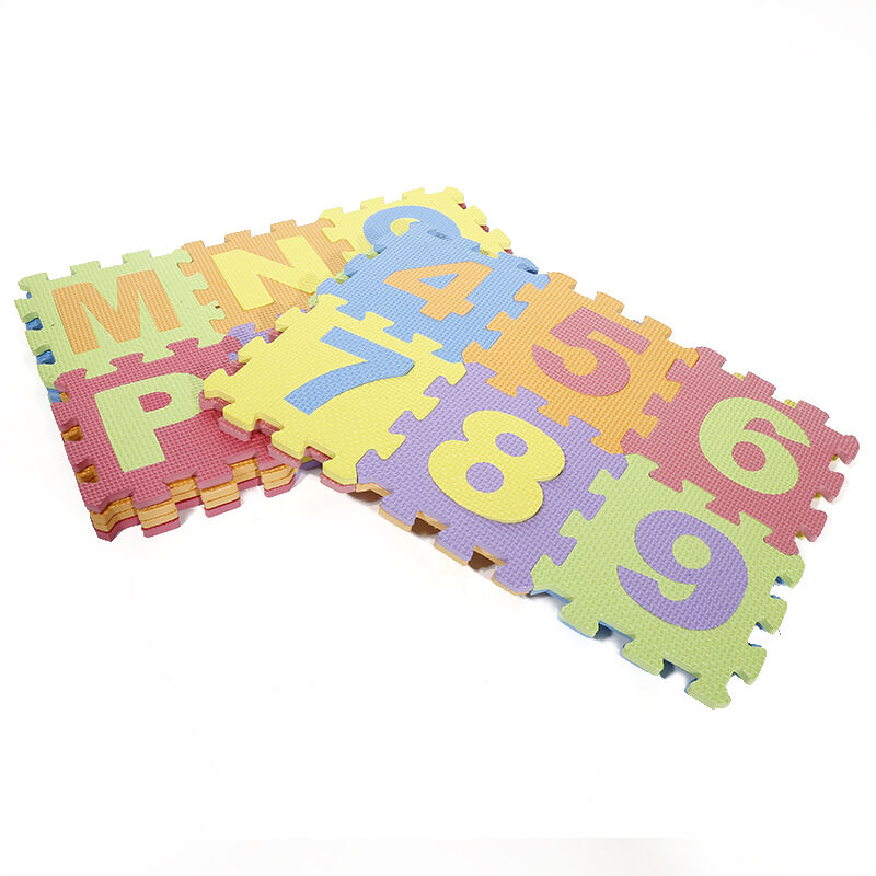 

36pcs Puzzle Mat Piece letras y números EVA Alfombra puzzle Grueso