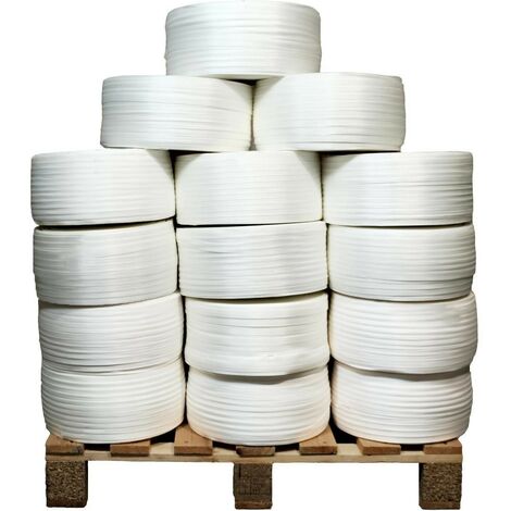 Lote de 38 Flejes tejidos 16 mm x 850 m incluye 8 GRATIS - Fleje textil de alta resistencia 450kg - TECPLAST LFT4