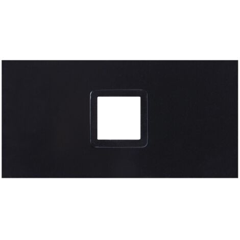 Lote de 4 ocultadores MSV de ABS y acrilico en color negro  6,4 x 9,8 x 2,5 cm