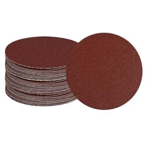 Lote de 60 Discos Abrasivos 100 mm - Grano 60 para Eliminación Rápida de Material en Madera y Metal