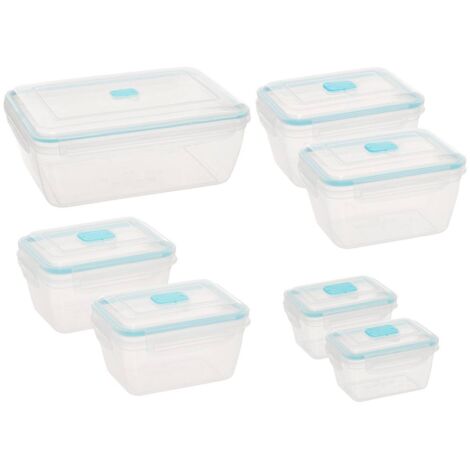Lote de 7 cajas de plástico - 5five