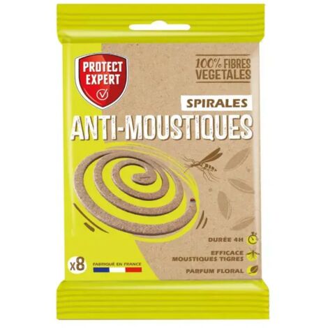 Lote de 8 espirales anti moutisques