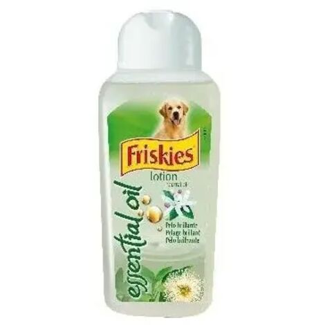 Lotion aux huiles essentiels 250ml pour chiens - pH neutre - Pelage Brillant - Friskies