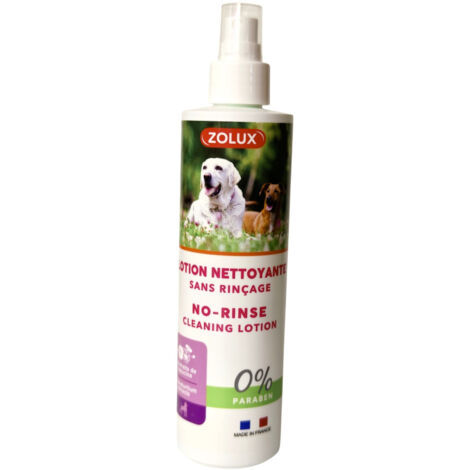 Lotion nettoyante Sans Rinçage 250 ml pour chien - zolux