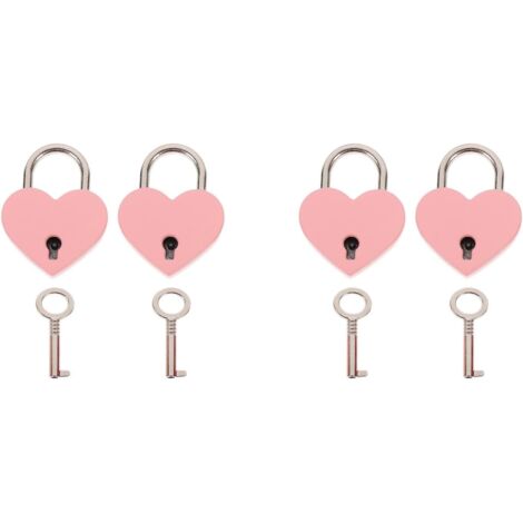 lots de cadenas v ux en forme de c ur cadenas cl pour