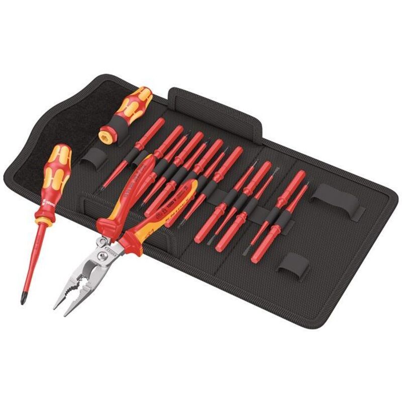 Wera - Trousse outils vde avec pince