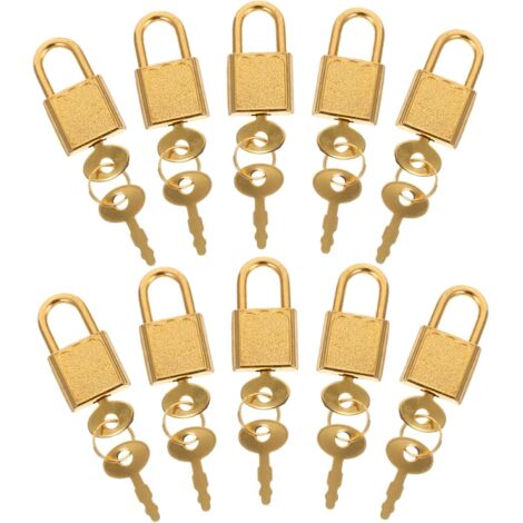 lots de petits cadenas avec cl s pour bo tes bijoux et
