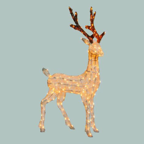 Lotti Decoro Lotti 63891 Renna 3d Con Led Bianco