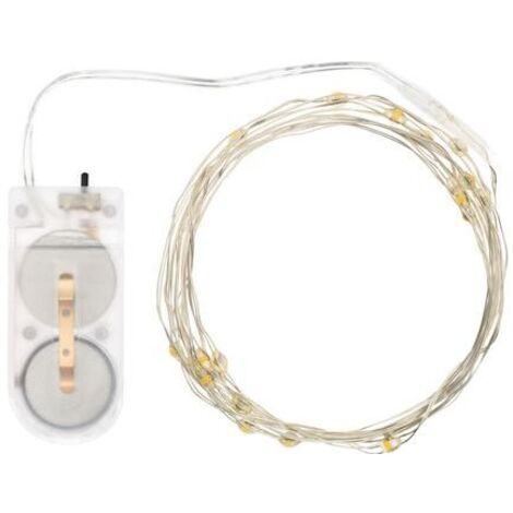 Lotti Filo Luci Catena Micro Led Bianco Freddo 2mt