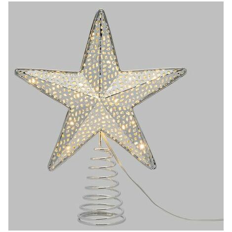 LOTTI Puntale Stella Met. VPM Argento 2AA