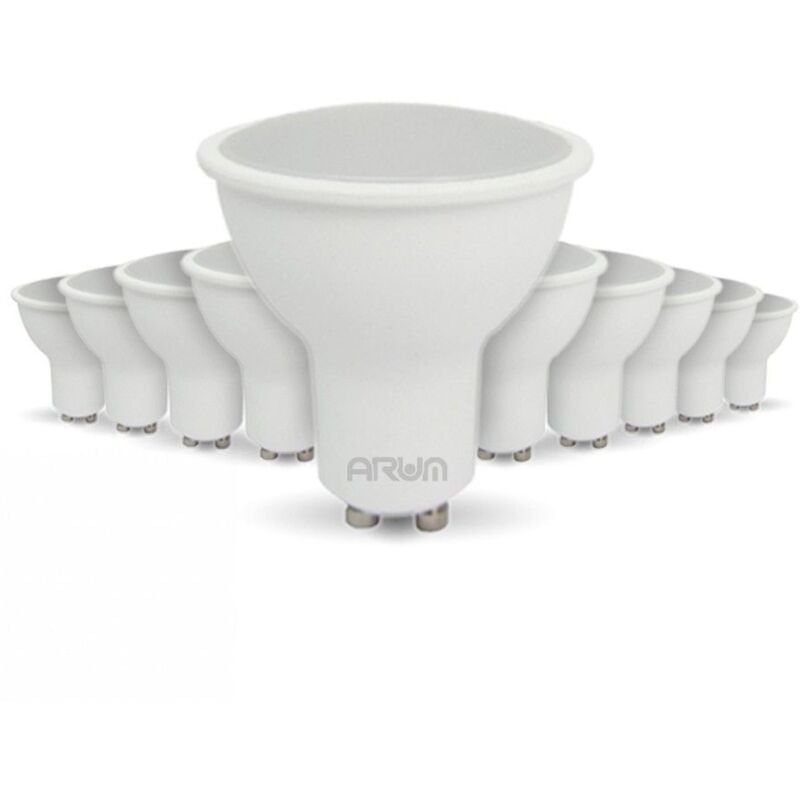 Image of Eclairage Design - Lotto di 10 lampadine a led GU10 7W eq. 60W 2700K bianco caldo