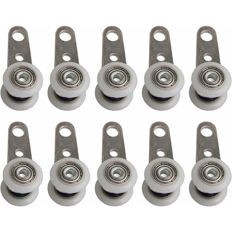 Lotto di 10 ruote per finestre o porte scorrevoli