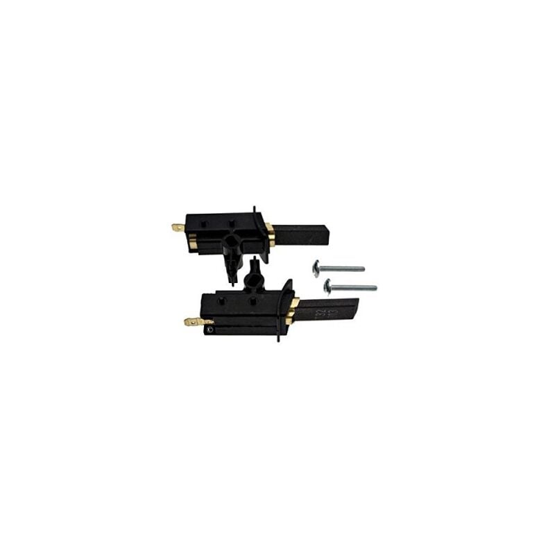 Lotto di 2 carboncini del motore - Lavatrice Brandt 558563662734137734