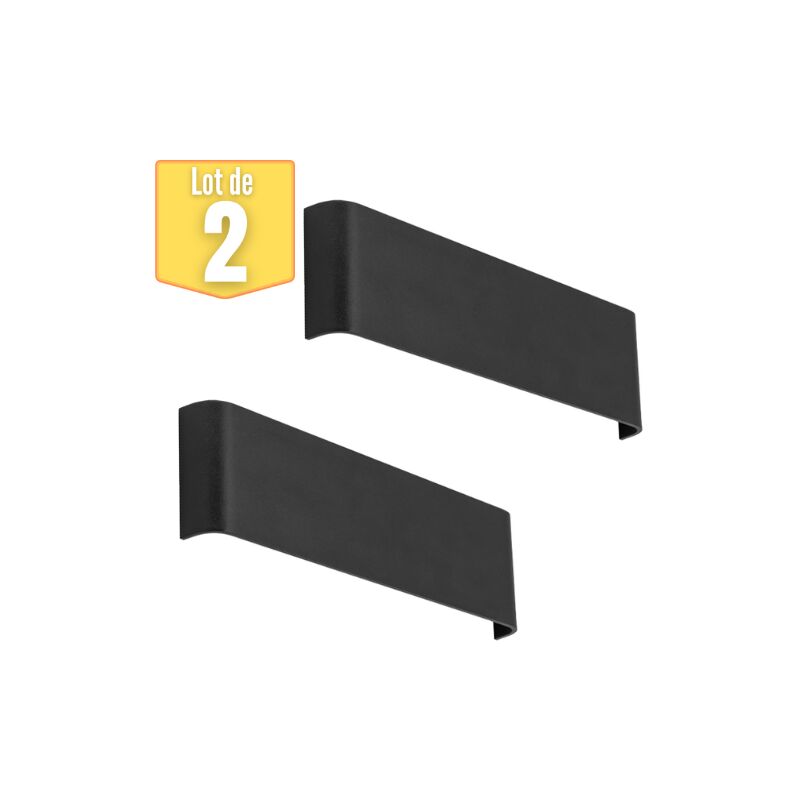 Lotto di 2 pareti in alluminio Braytron Avva2