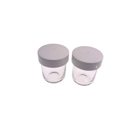 Lotto di 2 vasetti in vetro + coperchio - Robot da cucina e Cuocitutto - KENWOOD - 1134313662734216255
