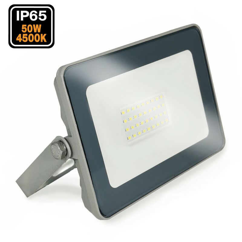 Europalamp - ProLine led 50W Proiettore bianco neutro 4000K Alta luminosità