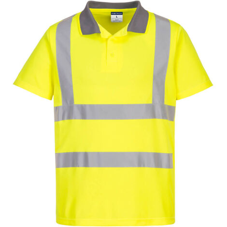 Lotto di 6 Polo Eco Alta Visibilità Giallo 4XL