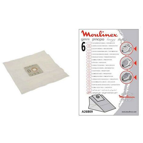 Lotto di 6 sacchetti + filtro - Aspirapolvere - MOULINEX - 1952703662894522685