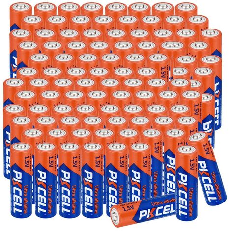 Lotto di 96. Batterie AABatteria ultra alcalina. Consegnato in blister × 4 unità
