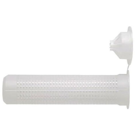LOTU tamiz nylon gn m-20x85 (4107) , Tamiz para anclajes quimicos Permite repartir el taco químico en el agujero. Forma cilíndricaFabricado en nylon de color blanco, con ca