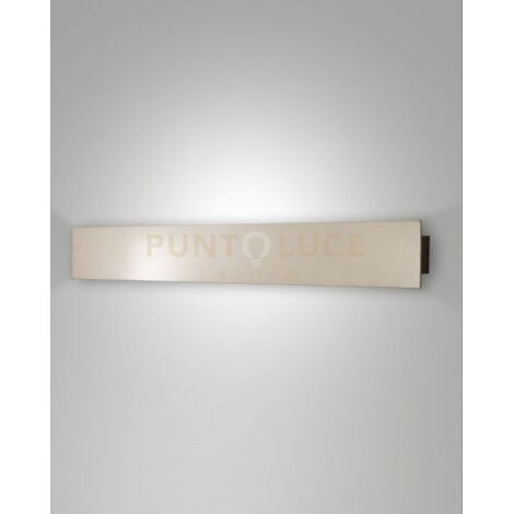 LOTUS APPLIQUE ORO OPACO 64,5CM A LED 3000K - 20W - 2700 lm BIANCO DIMMERABILE IN ALLUMINIO